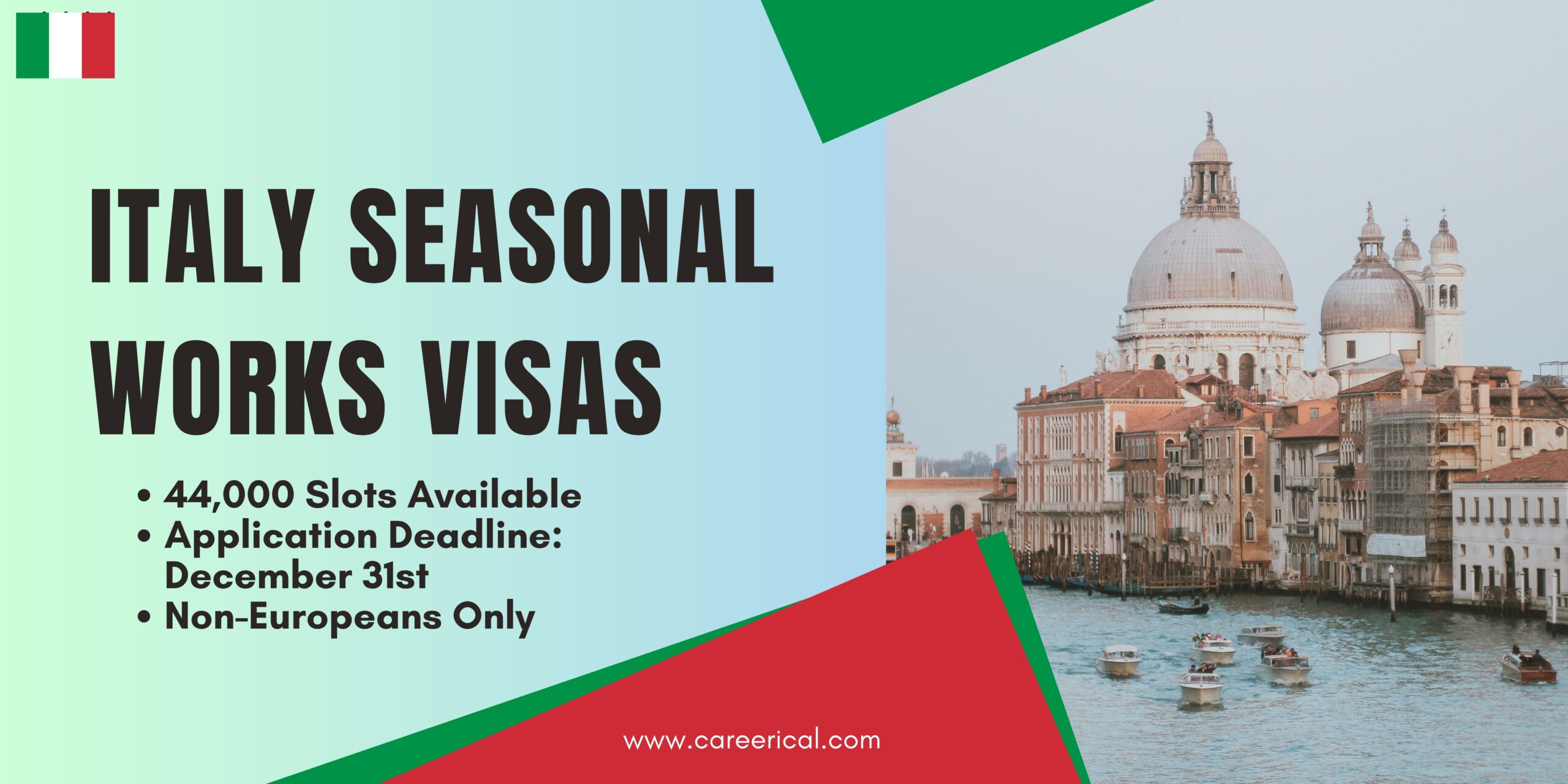 🇮🇹 Jobs in Italy 44,000 Seasonal Works Visas Currently Available for