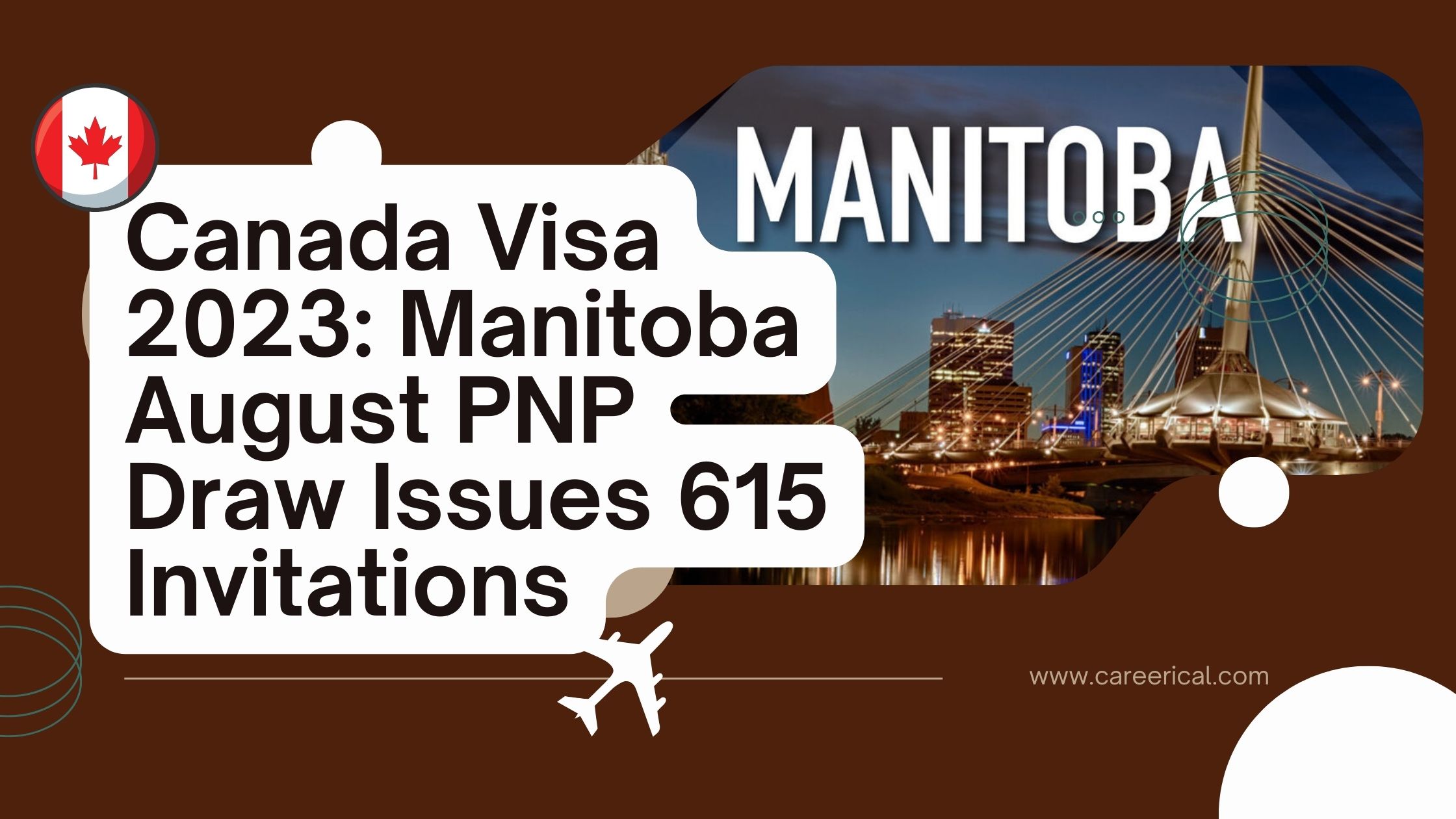 Canada Visa 2023 Manitoba August PNP Draw Issues 615 Invitations