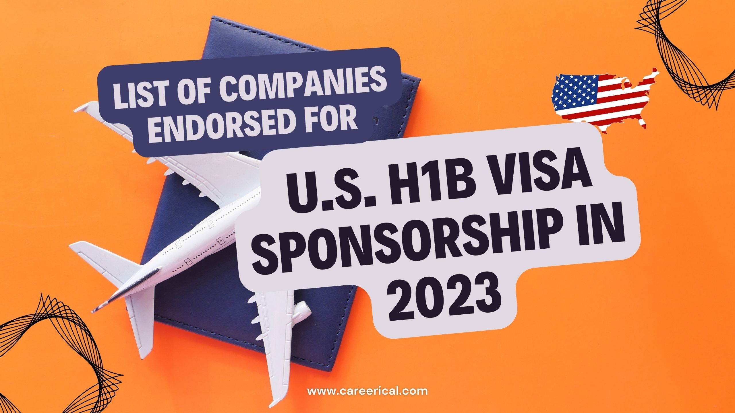 🇺🇸 List of Companies Endorsed for U.S. H1B Visa Sponsorship in 2023