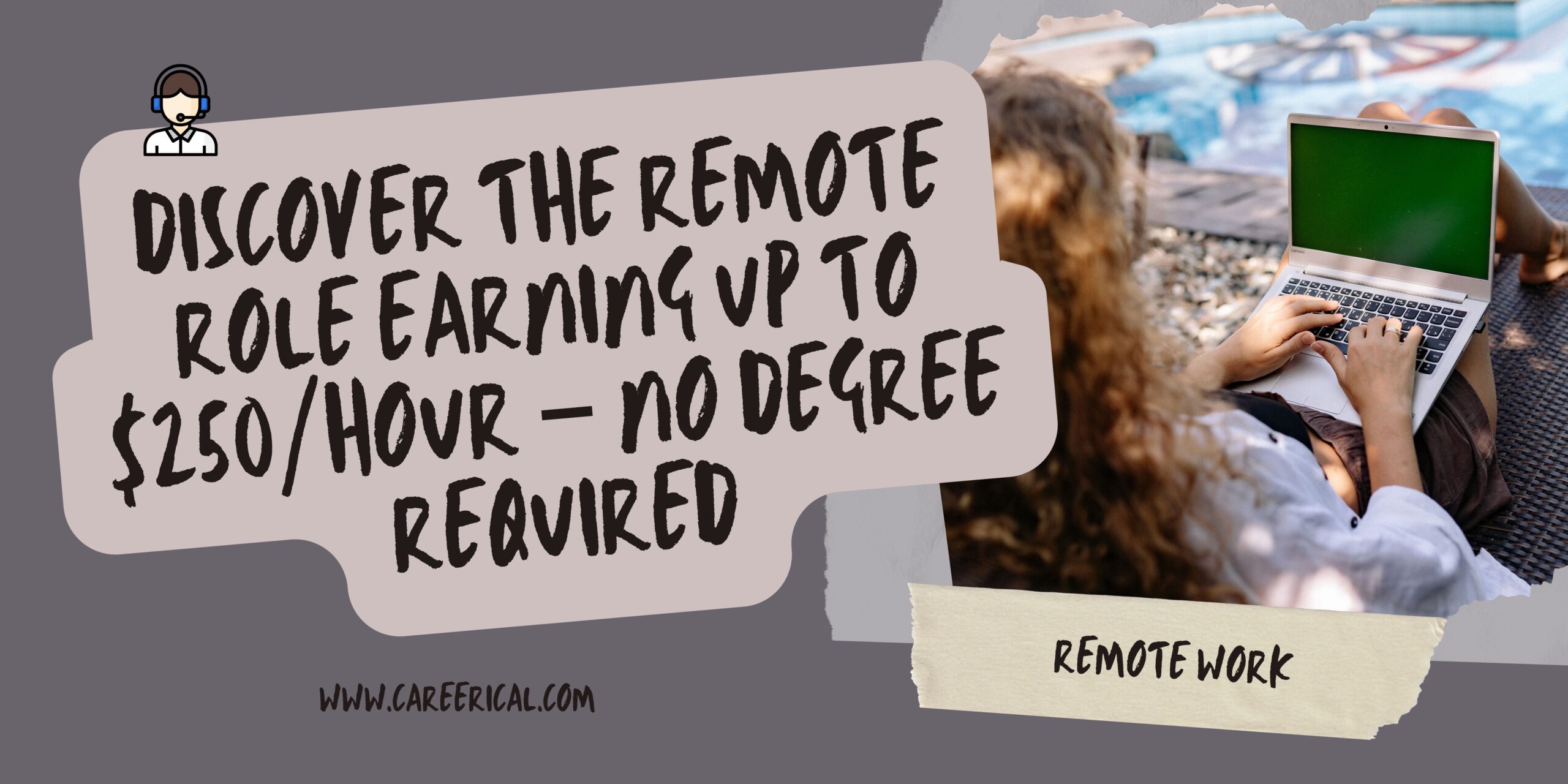 Discover the Remote Role Earning Up to $250Hour – No Degree Required