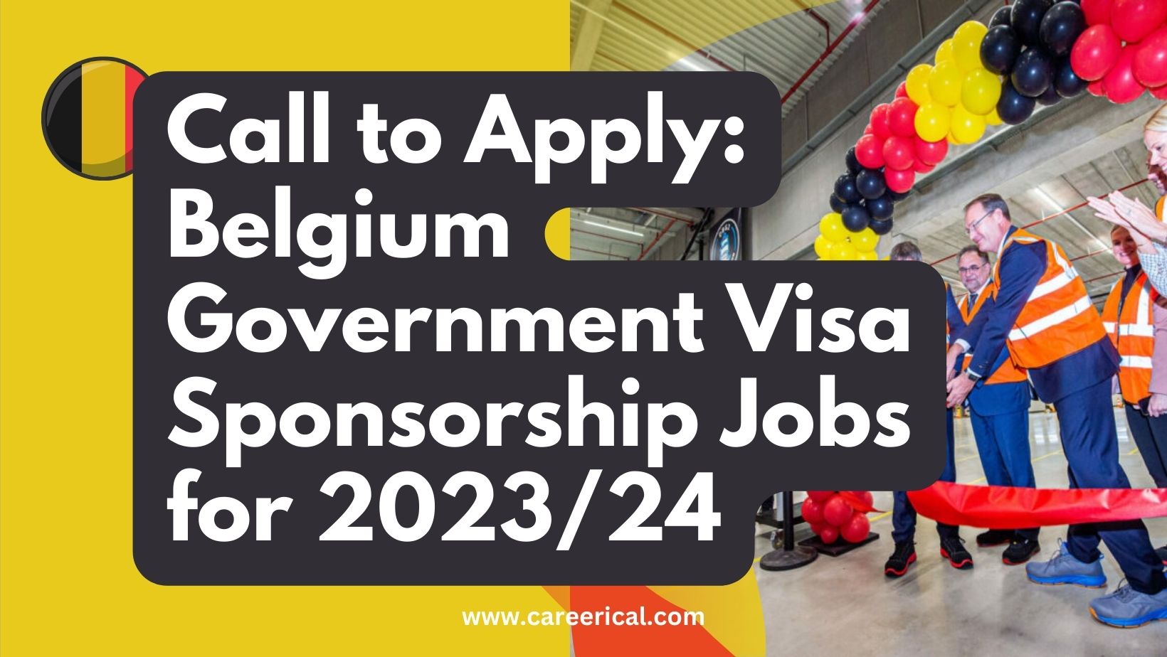 Call to Apply Belgium Government Visa Sponsorship Jobs for 202324