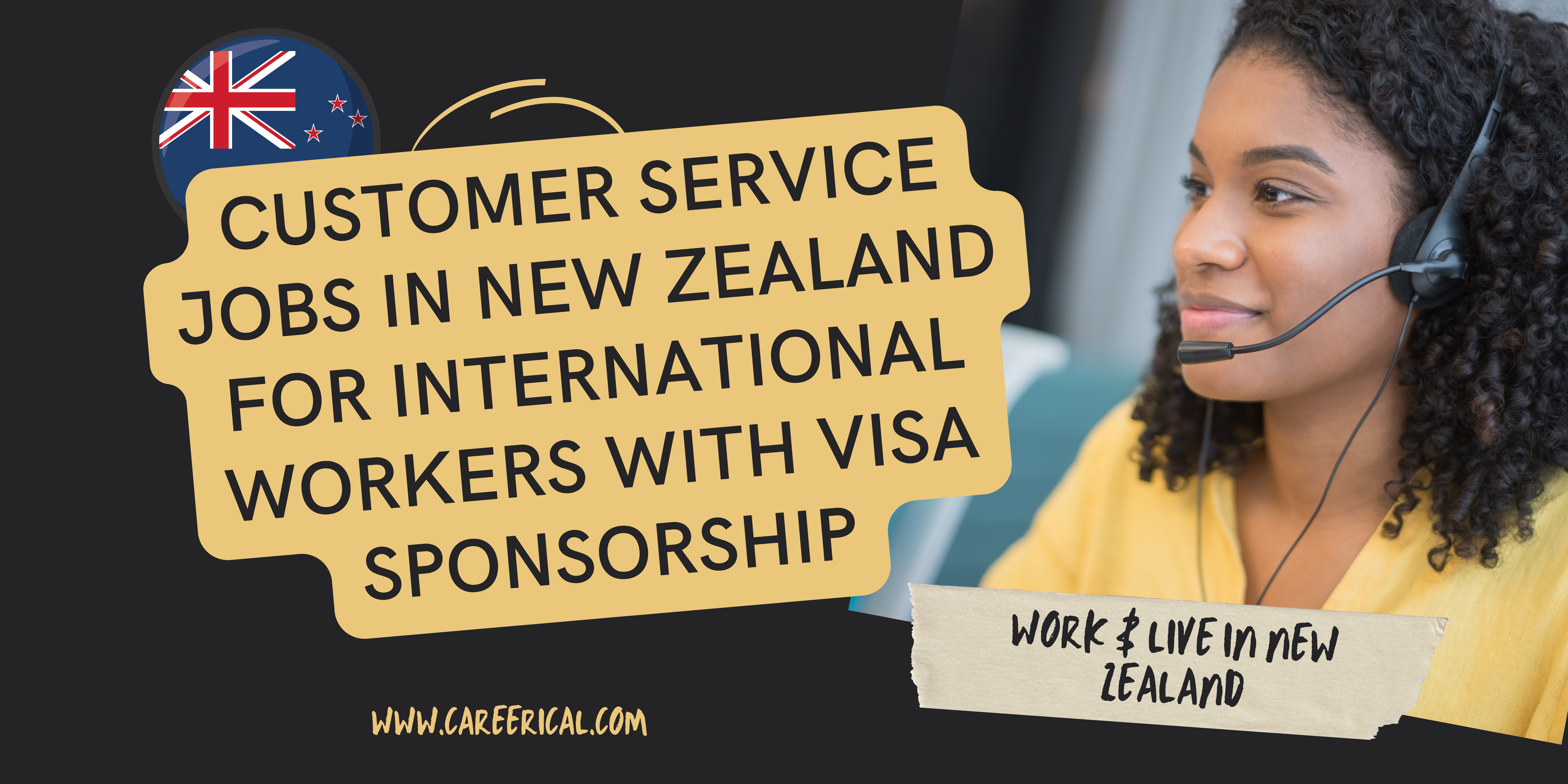 Customer Service Jobs in New Zealand for International Workers with Visa Sponsorship
