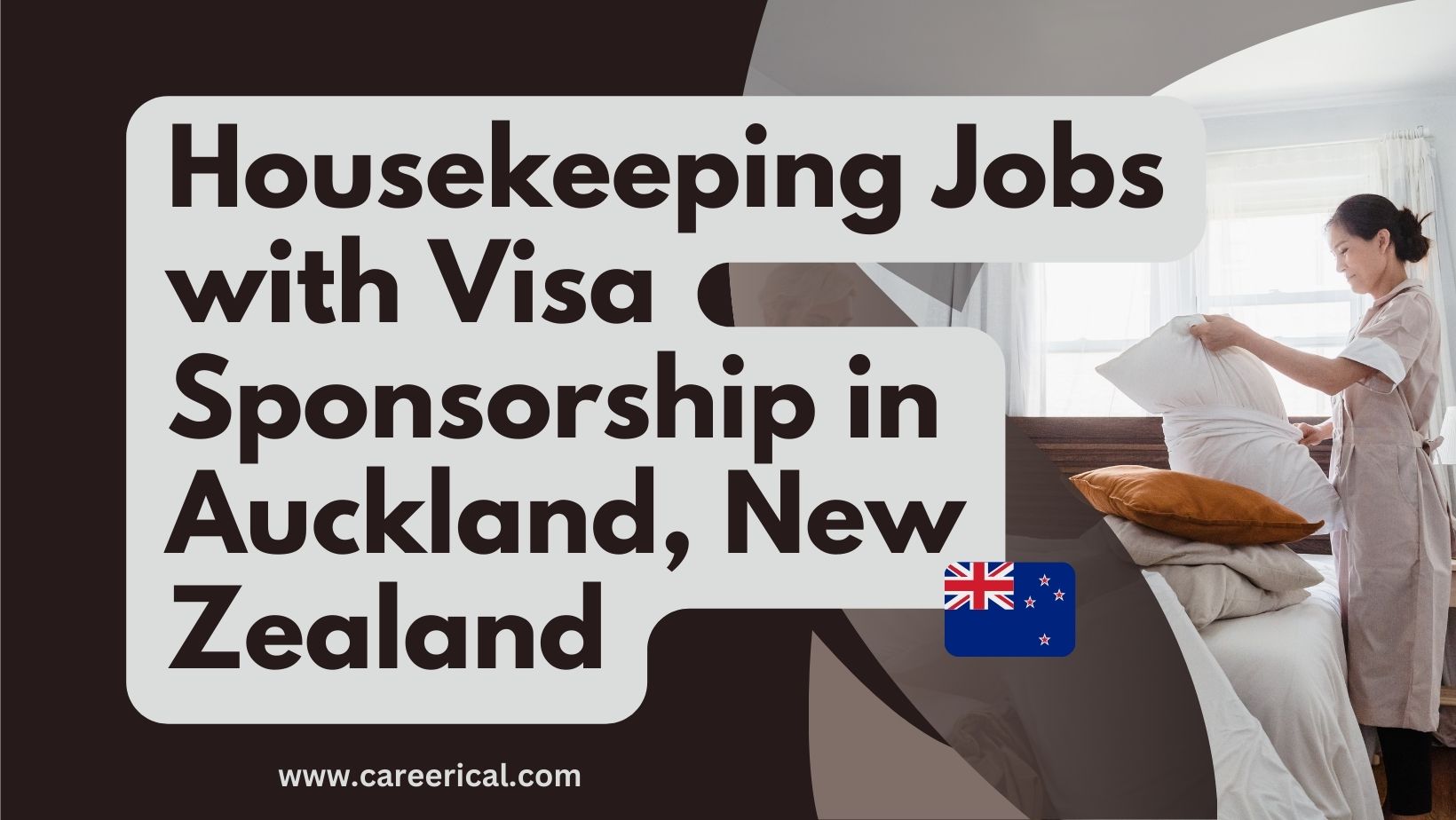 🇳🇿 Housekeeping Jobs with Visa Sponsorship in Auckland, New Zealand