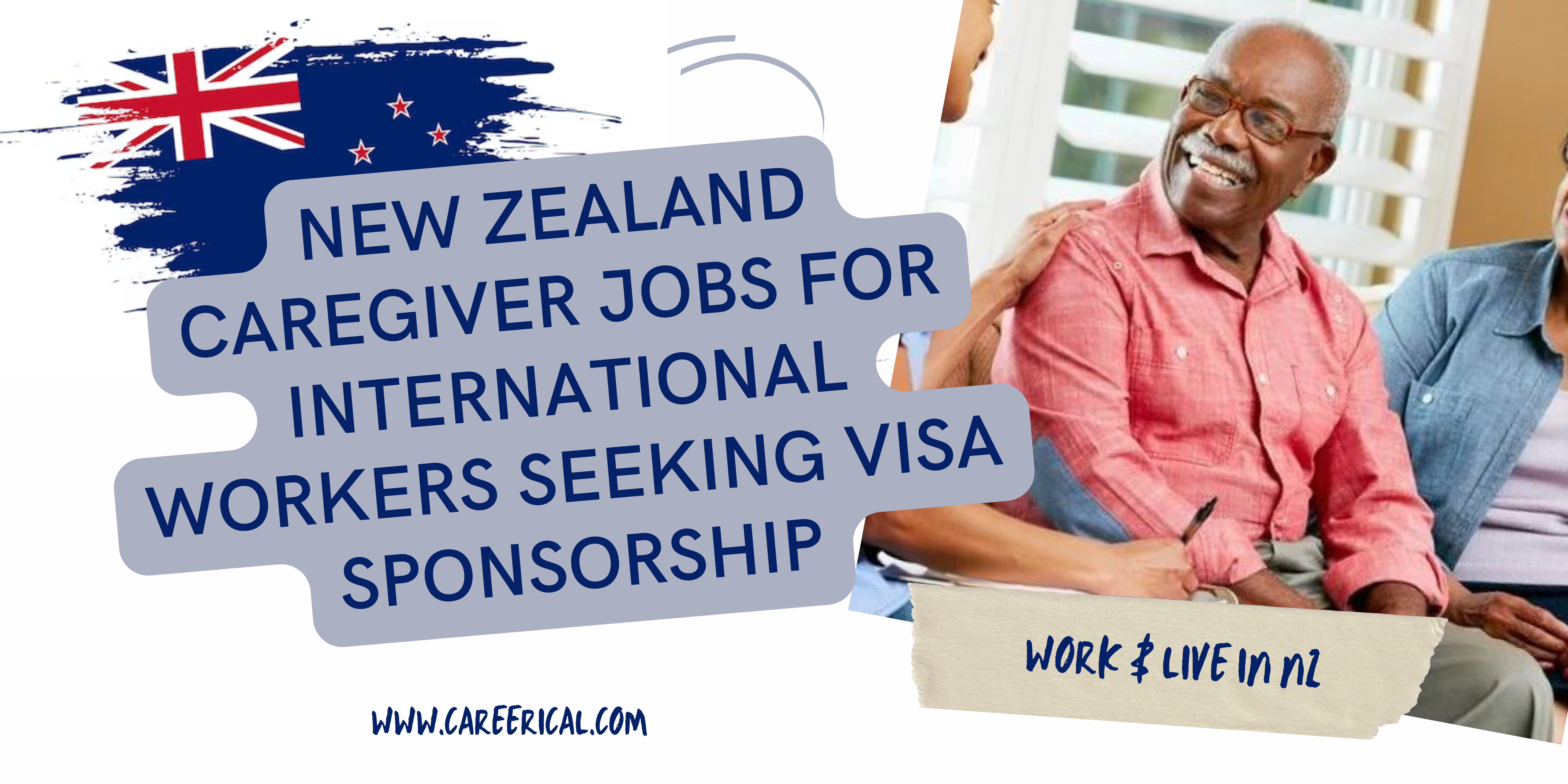 New Zealand Caregiver Jobs for International Workers Seeking Visa Sponsorship