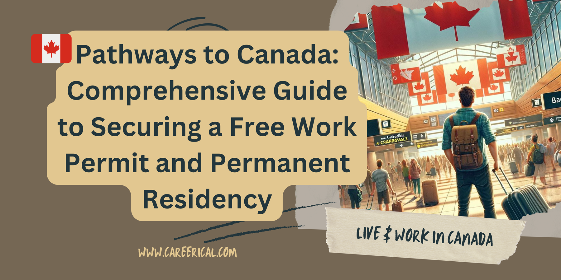 Pathways to Canada Comprehensive Guide to Securing a Free Work Permit and Permanent Residency