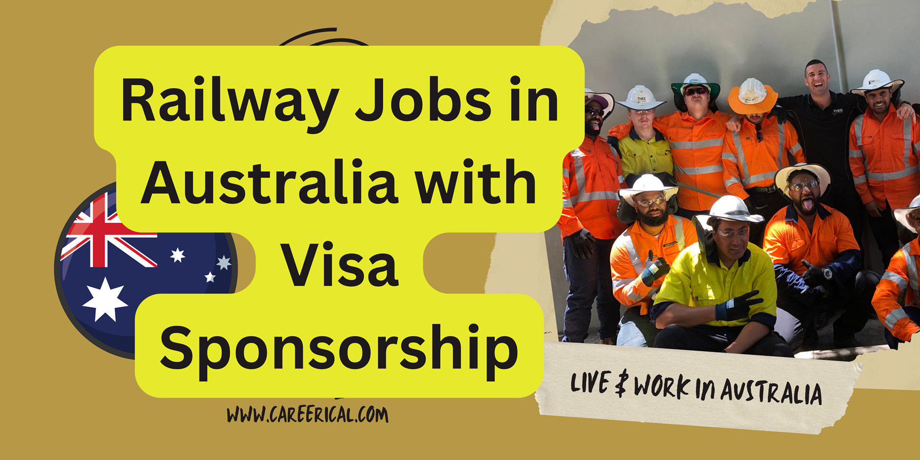 Railway Jobs in Australia with Visa Sponsorship