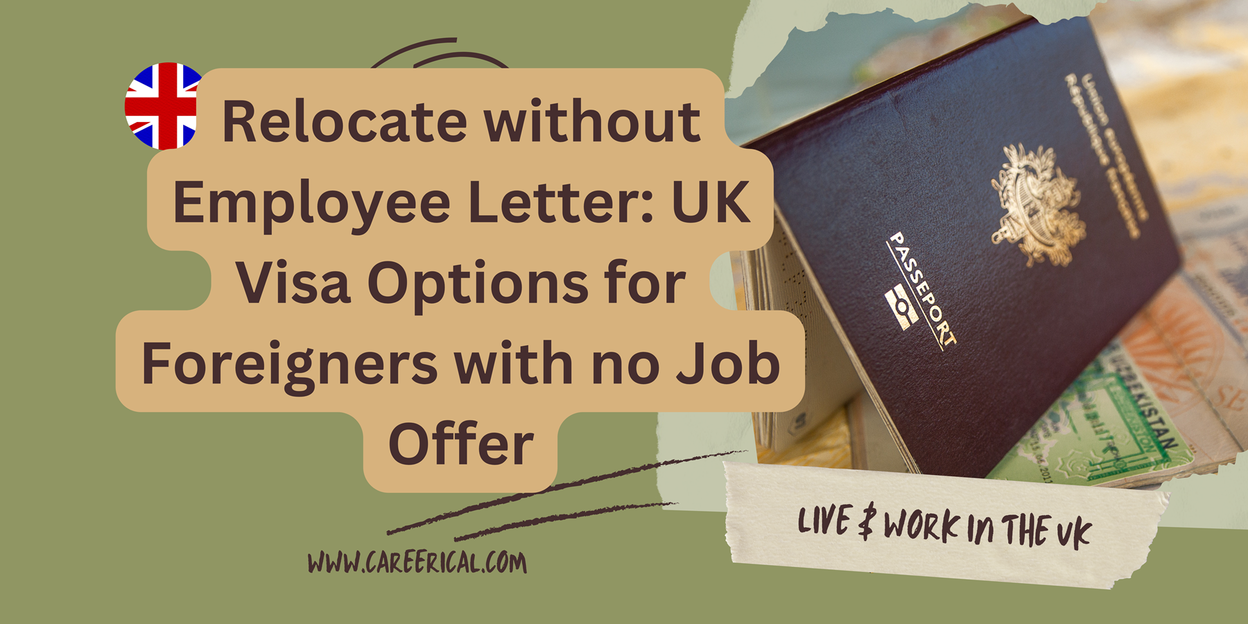 🇬🇧 Relocate without Employee Letter UK Visa Options for Foreigners