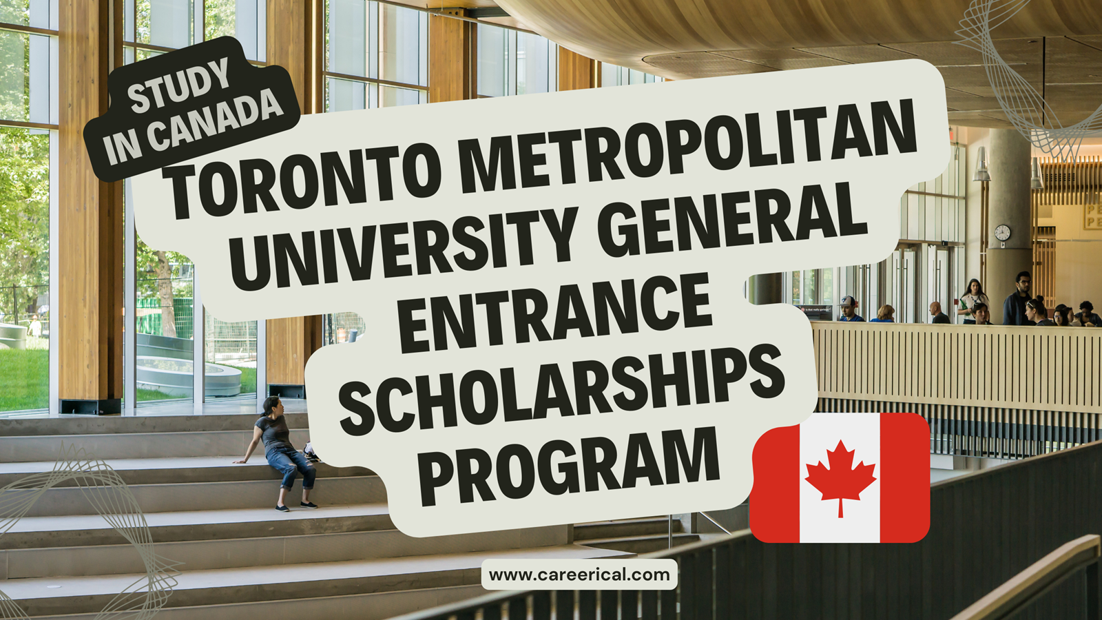 Toronto Metropolitan University General Entrance Scholarships Program