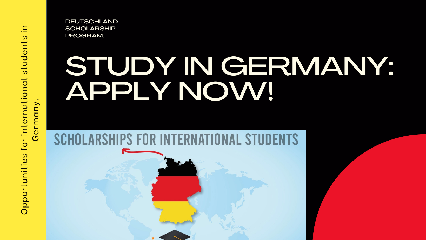 Deutschland Scholarship Program for International Students in Germany