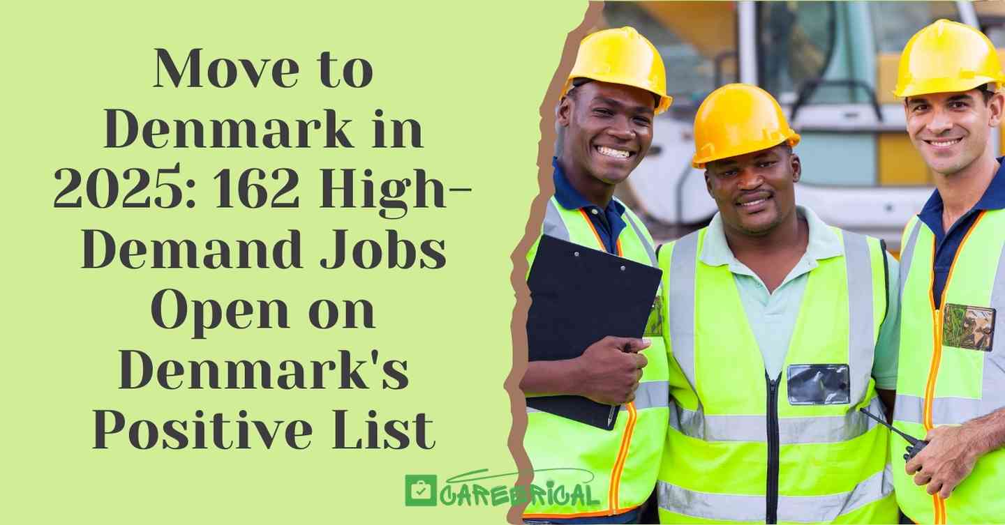 Move to Denmark in 162 High-Demand Jobs Open on Denmark's Positive List