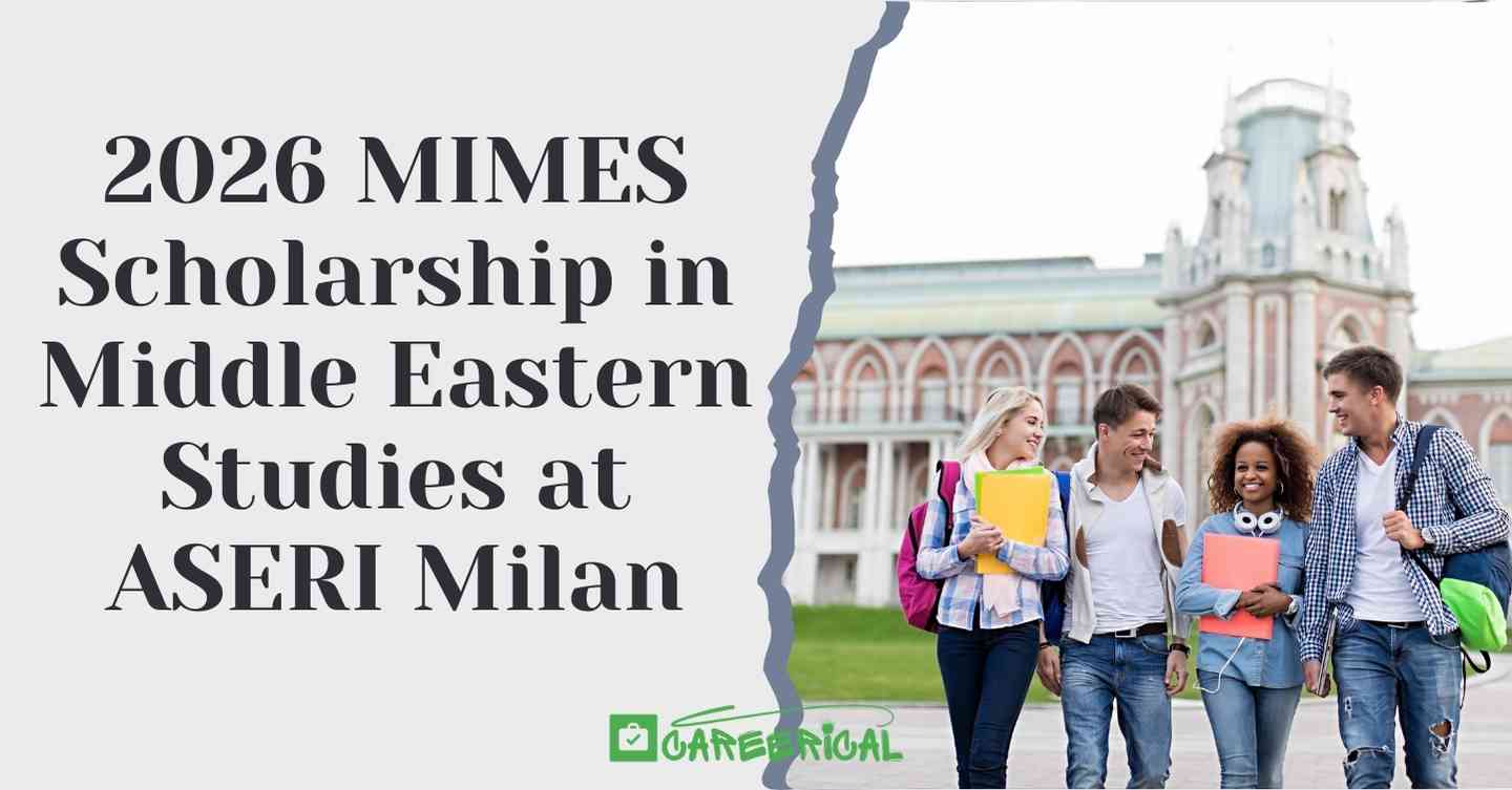2026 MIMES Scholarship in Middle Eastern Studies at ASERI Milan