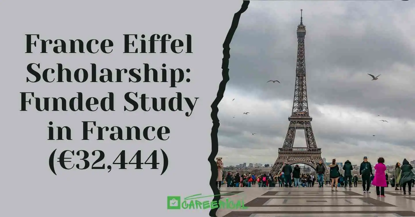 France Eiffel Scholarship Funded Study in France