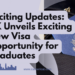 Exciting Updates UK Unveils Exciting New Visa Opportunity for Graduates